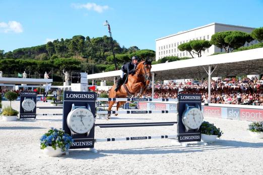 Foto: Wieder nicht zu schlagen: Ben Maher und Explosion W - Fotograf: LGCT / Stefano Grasso