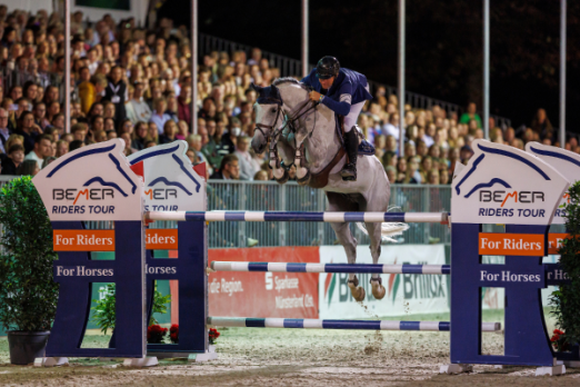 Foto: Siegten mit blitzschneller Runde in Münster - David Will und My Prins van Dorperheide - Fotograf: Stefan Lafrentz