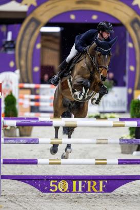 Foto: Starten mit einem Sieg in das 50. IFRF: Felix Haßmann und Quiwitino WZ - Fotograf: Sportfotos-Lafrentz.de