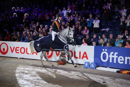 Foto: Das HGW-Bundesnachwuchschampionat 2020 mit Finale mit Pferdewechsel gewann Henrike Ostermann aus Löningen - Fotograf: ACP-Fotografie-Pantel.de