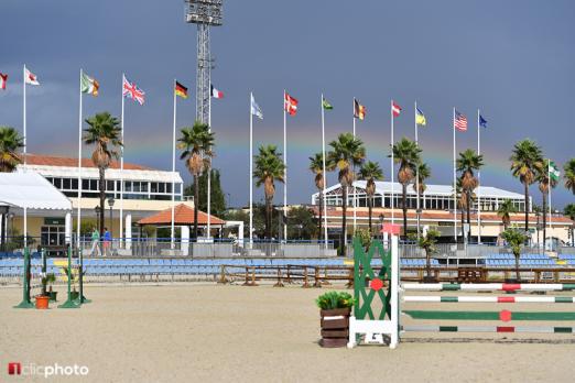 Foto: Der Blick auf den Veranstaltungsort Mijas! - Fotograf: 1clicphoto