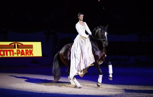 Foto: Alizée Froment und Magic Mistral verzaubern regelmäßig ihr Publikum - Fotograf: Stefan Lafrentz