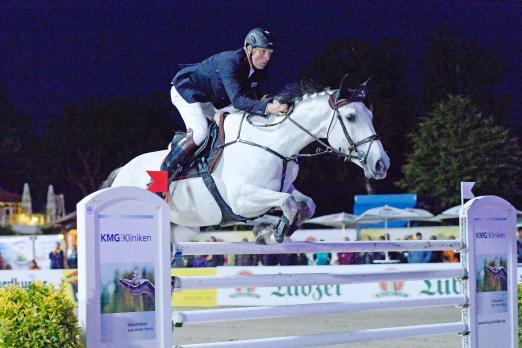 Foto: Andre Thieme und Ramona de Flocbeq beim KMG Cup in Sommerstorf - Fotograf: Karl-Heinz Frieler