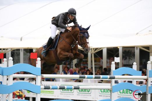 Foto: Gavin Harley mit Understone van de Kapel - Fotograf: Sportfot