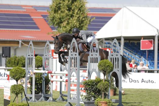 Foto: Thomas Brandt und El Dacapo beim CSI Allersehl. - Fotograf: Tierfotografie Huber