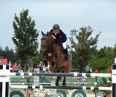 Foto: Titelverteidiger Sascha Braun, hier mit Seraphina, tritt erneut beim EY-Cup Finale in Salzburg an - Fotograf: U. Puschak