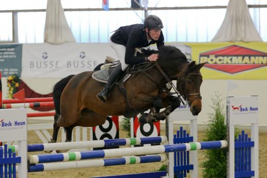 Foto: Johannes Vornholt ist beim CSI Damme auf Erfolgskurs, hier mit Quitana. - Foto: Lars Lewandowski