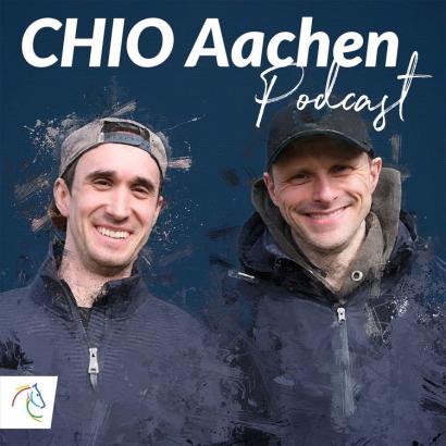 Foto: Das Foto zeigt das Cover der neuen Folge des CHIO Aachen Podcasts mit Tommy Brüsewitz und Kai Vorberg - Fotograf: CHIO Aachen