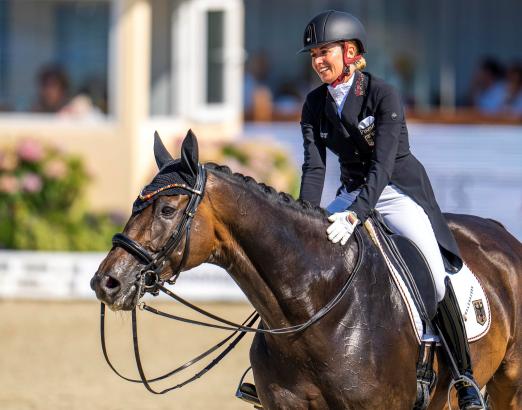 Foto: Doppel-Olympiasiegerin Jessica von Bredow-Werndl und ihre TSF Dalera BB - Fotograf: CHIO Aachen/Arnd Bronkhorst