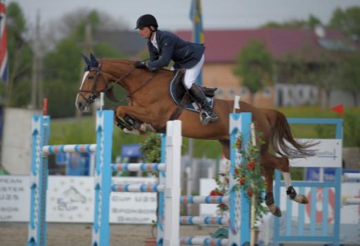 Foto: Der Sieger im Gold Tour Masters, Romain Duguet (FRA) mit Menthe de Normandie - Fotograf: fotoagentur-dill.de