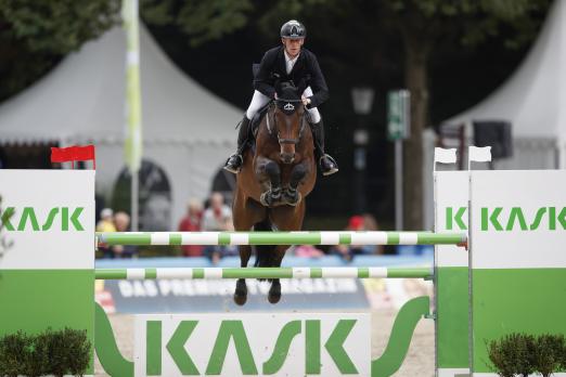 Foto: Qulifikation im Kask Youngster Cup: Marcus Ehning mit Qooper Z - Fotograf: Sportfotos-Lafrentz