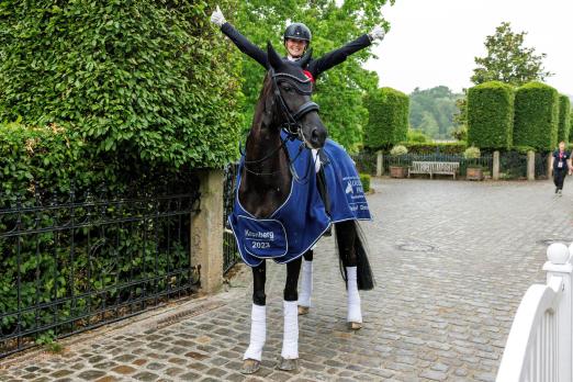 Foto: Finalticket gesichert - Jessica von Bredow-Werndl (GER) und Forsazza de Malleret - Fotograf: Sportfotos-Lafrentz.de