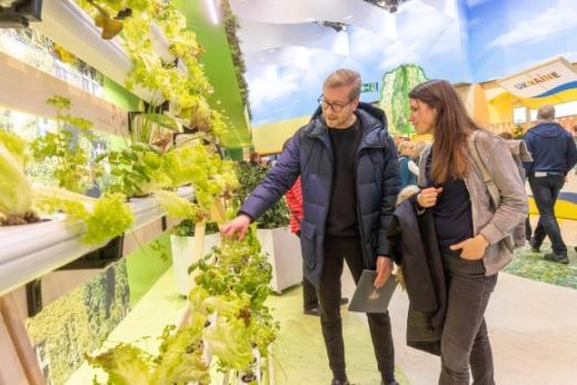 Foto: Auf der Grünen Woche können sich Messegäste über die neuesten Trends rund um Nachhaltigkeit informieren 