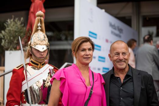 Foto: Schauspieler Heino Ferch und seine Frau Marie-Jeanette Ferch - Fotograf: CHIO Aachen/ Franziska Sack