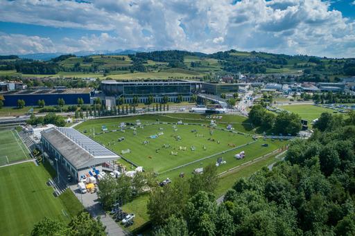 Foto: Stadion Gründenmoos in St. Gallen - Fotograf: csio.ch/Katja Stuppia