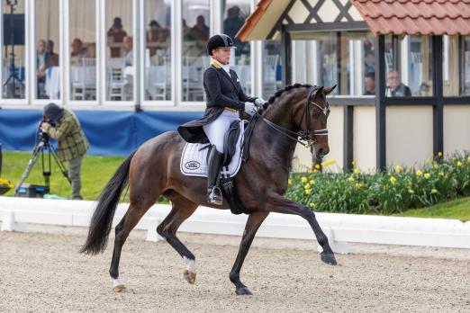 Foo: Holten in der ersten Prüfung des NÜRNBERGER BURG-POKAL über 75 Prozent in Hagen a.T.W. - Isabell Werth und Skovens Tzarina - Fotograf: Stefan Lafrentz
