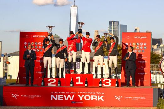 Foto: Die Sieger der GCL in New York - Fotograf: GCL