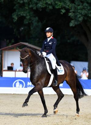 Foto: Ingrid Klimke war 2018 in Verden erfolgreich - Fotograf: Maximilian Schreiner