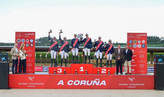 Foto: Weiterer Podiumsplatz für Team Riesenbeck International - Fotograf: LGCT