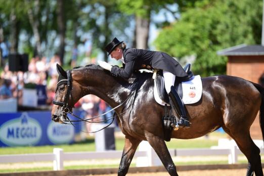 Foto: Siegerin der CDI5* Grand Prix Kür 2019: Olympiahoffnung Jessica von Bredow-Werndl und Dalera BB - Fotograf: Gr. Feldhaus 