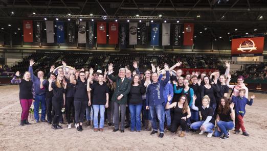 Foto: Der Chemnitzer Reitverein bei der J.J.Darboven Vereinsinitiative bei der Partner Pferd 2018 in Leipzig - Fotograf: Thomas Hellmann