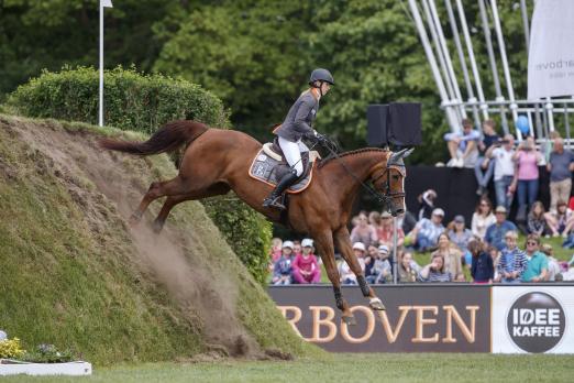 Foto: Vielseitigkeits-Weltmeisterin Sandra Auffarth will es mit Nupafeed's La Vista im Derby wieder wissen - Fotograf: Sportfotos-Lafrentz.de