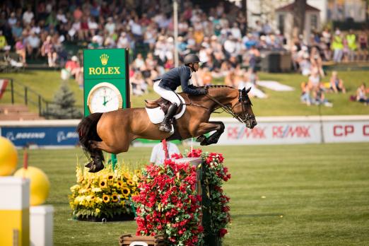 Foto: Kent Farrington and "Voyeur" at the Spruce Meadows 'Masters' 2017 - Fotograf: Ashley Neuhof