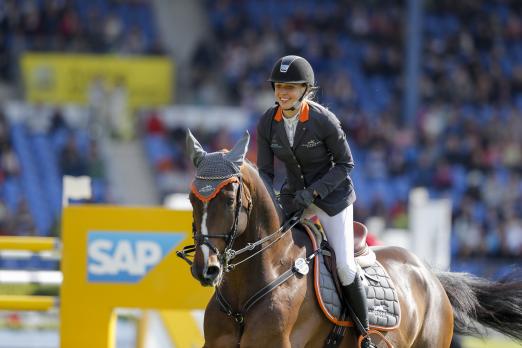 Foto: Laura Klaphake beim CHIO Aachen im Vorjahr - Fotograf: CHIO Aachen/ Stefan Lafrentz