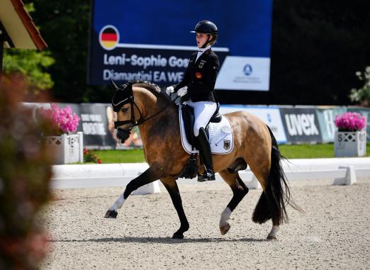 Foto: Leni-Sophie Gosmann mit Diamantini Ea WE - Fotograf: © Foto Rüchel 