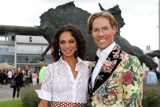 Foto: Es zeigt Jens Hilbert und Lilly Becker beim CHIO Aachen 2018 - Fotograf: CHIO Aachen/ Andreas Steindl 