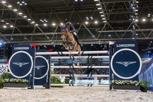 Foto: Die 25. PARTNER PFERD vom 19.-22. Januar 2023 auf der Leipziger Messe bietet wieder Spitzensport im Longines FEI Jumping World Cup™ - Fotograf: Sportfotos-Lafrentz.de