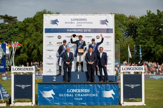 Foto: Die Stars der Longines Global Champions Tour und der Global Champions League galoppieren auch dieses Jahr wieder über den Derbyplatz in Klein Flottbek - Fotograf: Sportfotos-Lafrentz