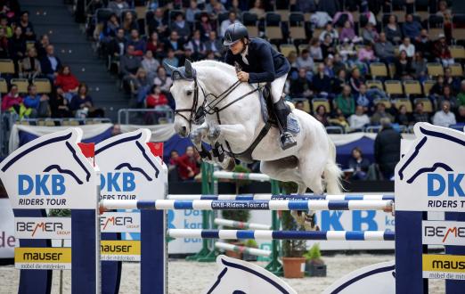 Foto: Christian Rhomberg (AU), kommt als Führender der DKB-Riders Tour in die Olympiahalle nach München - Fotograf: Sportfotos-Lafrentz