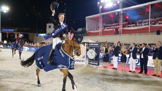 Foto: Maikel van der Vleuten mit seinem Beauville Z - Fotograf: LGCT / Stefano Grasso