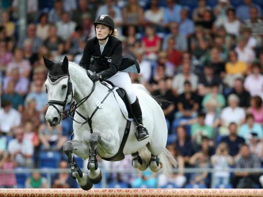 Foto: Janne-Friederike Meyer startet in London. - Fotograf: Rolf Vennenbernd - dpa