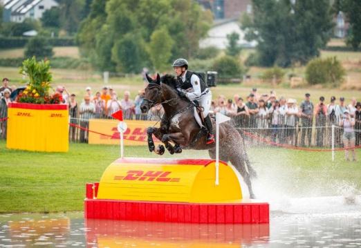 Foto: Michael Jung und Chipmunk gelang ein fehlerfreier Ritt im Gelände - Fotograf: ALRV/Arnd Bronkhorst Foto: Michael Jung und Chipmunk gelang ein fehlerfreier Ritt im Gelände - Fotograf: ALRV/Arnd Bronkhorst