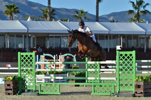 Foto: Jan-Philipp Weichert und Luigi gewannen die Masters-Prüfung in Mijas - Fotograf: Hippodromo Costa del Sol