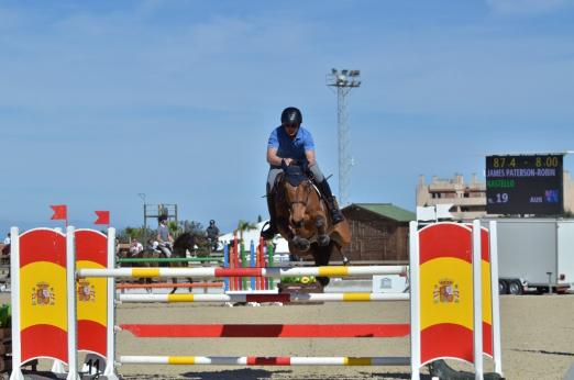 Foto: James Paterson-Robinson aus Australien - hier mit Kastello - nutzt die Costa del Sol Equestrian Tour für die Saisonvorbereitung - Fotograf: FS/ Hippodromo Cost del Sol