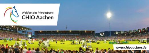 Foto: Das Foto zeigt die Sieger im Preis des Handwerks, die Quadrille des Kreispferdesportverbands Neuss - Fotograf: CHIO Aachen/Leonie Minten