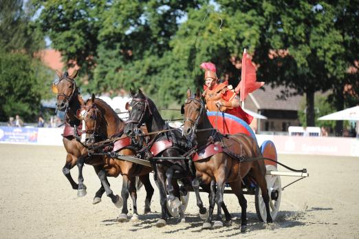 Foto: Pfiffig, sportlich - unterhaltsam - die Pferdetage Redefin beeindruckten mit zahlreichen Schaubildern und dem Blick hinter die Kulissen - Fotograf: Strohbehn