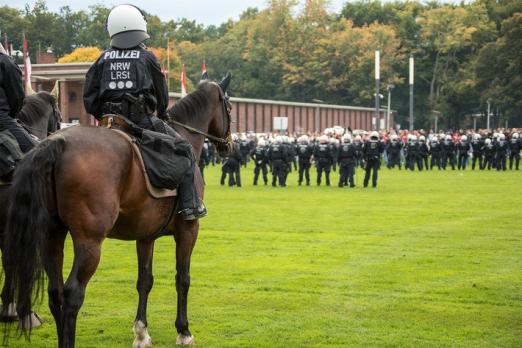 Foto: Reiterstaffel Polizei Bochum - Fotograf: Polizei NRW