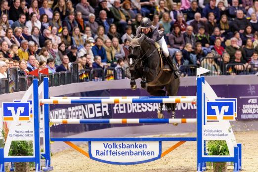 Foto: Philip Rüping blieb mit dem Balou du Rouet-Sohn Baloutaire PS fehlerfrei - Fotograf: sportfotos-lafrentz.de