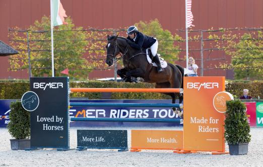 Foto: Robert Whitaker und Evert eroberten den Sieg in der Qualifikation zur BEMER Riders Tour - Fotograf: Thomas Hellmann