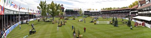 Foto: "International Ring" of Spruce Meadows - Fotograf: Rolex Grand Slam of Show Jumping/Kit Houghton