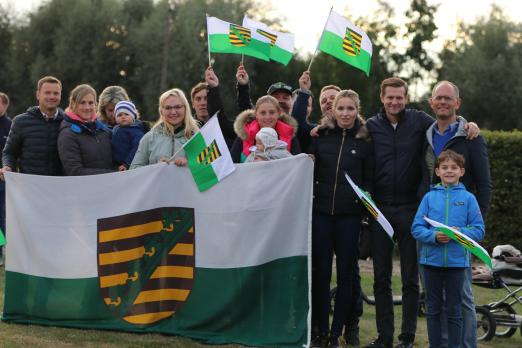 Foto: Team Sachsen hatte schon 2020 Unterstützung - Fotograf: privat