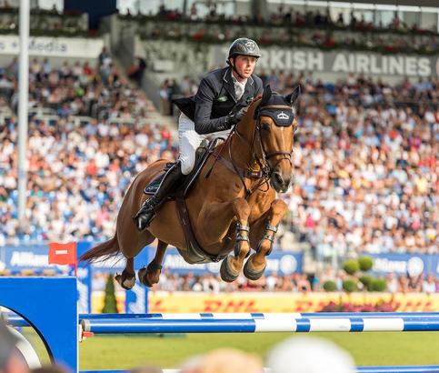 Foto: Sieger im Turkish Airlines-Preis von Europa beim letzten CHIO Aachen: Ben Maher und Explosion - die Paarung, die jüngst olympisches Gold gewann - Fotograf: CHIO Aachen/ Arnd Bronkhorst
