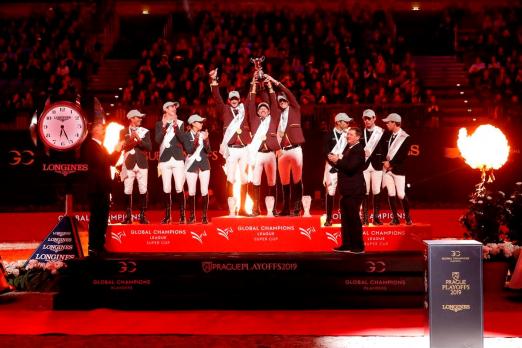 Foto: Illustres Podium mit den Shanghai Swans auf dem obersten Treppchen - Fotograf: GCL / Stefano Grasso