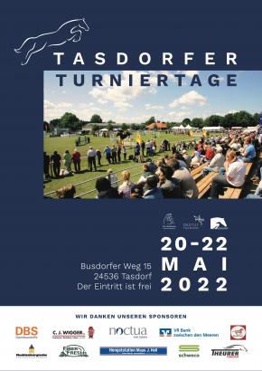 Foto: Das Plakat zu den Tasdorfer Turniertagen 2022 Grafik: Veranstalter