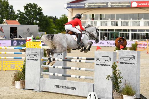 Foto: Tolles Debüt für Bart Jay Junior Vandecasteel (BEL) und Vamos de la Pomme d'Or Z - Fotograf: © Frederike Markett