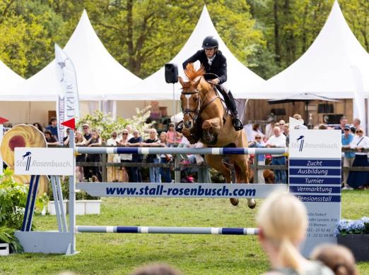 Foto: Triumphierte nach Samstag im Championat von Bremen auch im Großen Preis von Bremen-Oberneuland: der 18 jahre junge Finne Jone Illi mit Celtas Quillian - Fotograf: reitsport-hellmann.de